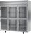 Beverage Air HFS3HC-1HG 78" W Three-Section Glass Door Reach-In Horizon Series Freezer - 208/230 Volts