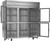 Beverage Air HFS3HC-1HG 78" W Three-Section Glass Door Reach-In Horizon Series Freezer - 208/230 Volts