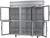 Beverage Air HFS3HC-1HG 78" W Three-Section Glass Door Reach-In Horizon Series Freezer - 208/230 Volts