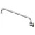 T&S Brass B-0526-3 Nozzle swivel wall mount 8" swing nozzle