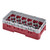 Cambro 17HS318416 Camrack Glass Rack With Soft Gray Extender - 5 Cases