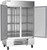 Beverage Air HBR49HC-1 52" W Two-Section Glass Door Reach-In Horizon Series Refrigerator