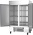 Beverage Air HBR49HC-1 52" W Two-Section Glass Door Reach-In Horizon Series Refrigerator