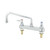 T&S Brass B-1123-XS-F12 Workboard Faucet deck mount 8"