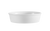 CAC China RDP-11 11" Dia. 80 Oz. Super White Ceramic Round Accessories Plate (1 Dozen)