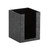 Cal-Mil 22036-55-13 Black 4-3/4"W x 4-3/4"D 6-1/4"H Cup/Lid Holder