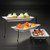 American Metalcraft MEL19 Plastic White Rectangular Endurance Platter