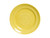Tuxton CSA-090 9" Ceramic Saffron Round Plate (2 Dozen Per Case)
