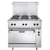 Vulcan EV36S-2HT12G208 36" W Stainless Steel Electric Hot Tops Restaurant Range - 208 Volts