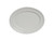 Tuxton CWH-096 Ceramic White Oval Platter (2 Dozen Per Case)