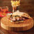 American Metalcraft B12 12" Wood Round Serving Board