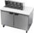 Beverage Air SPE48HC-08 48" W Two-Section Two Door Sandwich Top Refrigerated Counter