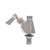 Fisher 66575 Single Hole Deck Mount 1/2" Male Inlets Stainless Steel Control Valve