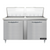 Continental Refrigerator D60N24M 60" W Two-Section Two Door Designer Line Mighty Top Sandwich Unit