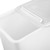 Carlisle BIN2702 Plastic Consturction Sliding Mobile Ingredient Bin