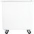 Carlisle BIN2702 Plastic Consturction Sliding Mobile Ingredient Bin