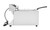 Vollrath CF2-3600 10 lb Electric Countertop Fryer - 208-240 Volts