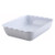 Winco CRK-13W 13"W White Rectangle Deli Crock