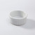 American Metalcraft CRMK2 2.88" 2 Oz. Ceramic White Ceramekins Ramekin