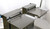 Lakeside 2818 47" W Stainless Steel Mobile Cantilever 14" x 18" Tray, Glass and Cup Rack Dispenser