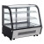 Admiral Craft BDRCTD-120 28" W Countertop Black Diamond Refrigerated Display Case - 110 Volts