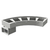 Randell RCP-4C-R250 Drop-In Curved Cold Food Unit