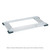 Metro D1842SCB Metro Truck Dolly Frame 42"W Stainless Steel Finish Corner Bumpers