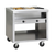 Delfield EHEI36C E-Chef Series 36" W Stainless Steel Open Shelf Base Electric Mobile Hot Food Table - 120 Volts