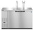 Hoshizaki DD59-S 59.5" Two-Section Solid Door Draft Beer Cooler