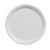 American Metalcraft DPN7WH 7" Plastic White Round Plate