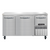 Continental Refrigerator FA60N 60"W Three Door Stainless Steel Freezer Base Worktop Unit