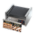 Star 45SCBDE Grill-Max® 45 Hot Dog Grill Duratec® Non-Stick Roller Type with Integrated Bun Drawer and Thermostatic Controls - 120V