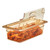Cambro 30HPLN150 H-Pan 1/3 Size Amber Food Pan Cover - 6/Case