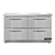 Continental Refrigerator SWF48N-FB-D 48"W Two-Section Work Top Freezer