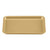 Cambro 46514 4.25" Gold Rectangle Camtray - 12/Case