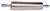 Matfer Bourgeat 140028 Rolling Pin 15"L x 3-1/2" Dia. Aluminum