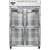 Continental Refrigerator 2RSNSSGDHD 52" W Two-Section Glass Door Reach-In Refrigerator
