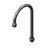 T&S Brass 020036-40 Equip Nozzle 5-3/4" swivel gooseneck 2.2 GPM vandal-resistant aerator chrome plated brass