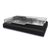 Eastern Tabletop RB3620MB Rectangular Black Stainless Steel Seafood/Raw Bar 36 1/2"L x 20 3/4"W x 5"H