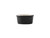 Tuxton B4X-025 3" 2-1/2 Oz. Ceramic Black/Eggshell Round Ramekin (4 Dozen Per Case)