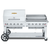 Crown Verity CV-MCB-72-SI50/100-RGP 70" Outdoor Charbroiler - 159,000 BTU