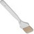 Carlisle 4037800 2" Wide Plastic Handle with Hook Bleached Sparta Meteor Pastry/Basting Brush