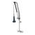 T&S Brass S-5110-CR-B8P EverSteel 30" Flexible Stainless Steel Hose 12" Swing Nozzle DuraPull Pull-Down