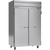 Beverage Air HF2HC-1S 52" W Two-Section Solid Door Reach-In Freezer - 115 Volts