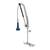 T&S Brass S-5120-12-CRB8P EverSteel 30" Flexible Stainless Steel Hose 8" Deck Mount DuraPull Pull-Down Pre-Rinse Unit
