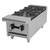 Asber AEHP-2-12-NG 12" W Stainless Steel Natural Gas Countertop Hotplate - 60,000 BTU