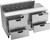 Beverage Air SPED60HC-12-4 60" W Two-Section Four Drawer Sandwich Top Refrigerated Counter