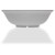 Carlisle 4373902 57 Oz. Plastic White Serving Bowl