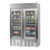 Victory Refrigeration LSF49G-1-L UltraSpec Series Merchandiser Freezer Featuring Secure-Temp Technology Reach-In Two-Section Self-Contained Refrigeration 49 cu. ft. Capacity