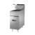 Asber AEF-4050-S-LP 50 Lbs. Stainless Steel Liquid Propane Fryer - 105,000 BTU